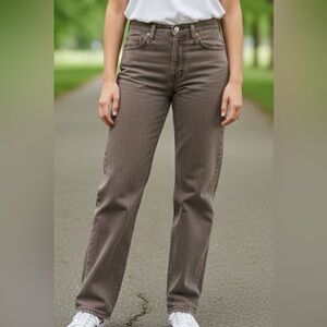 Wrangler Relaxed Straight Faded Brown Pants 36x30